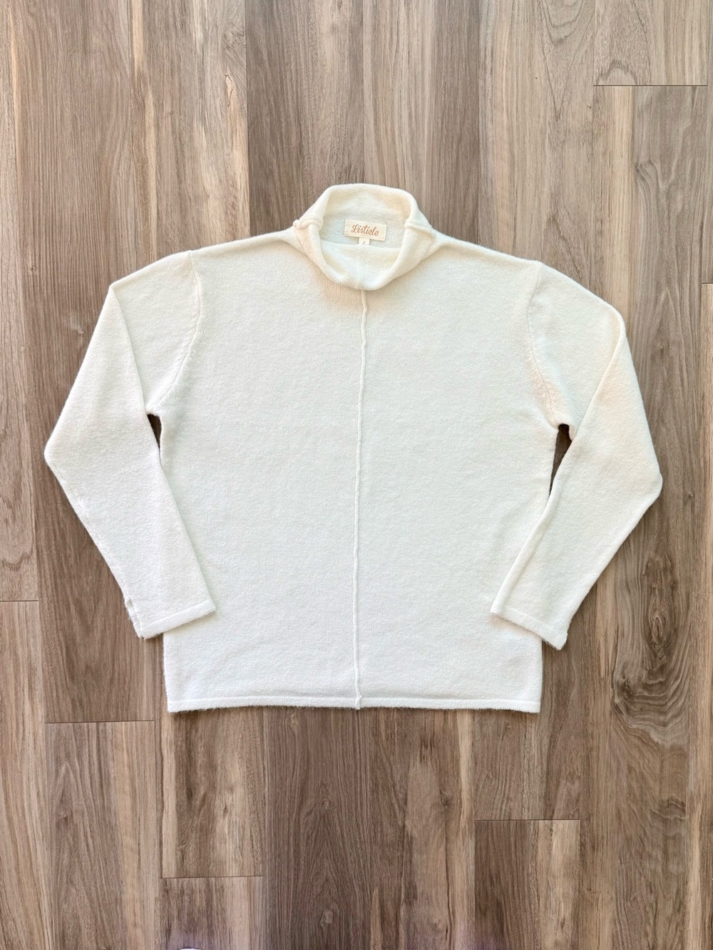 NWOT Listicle Ivory Turtleneck Sweater Size S
